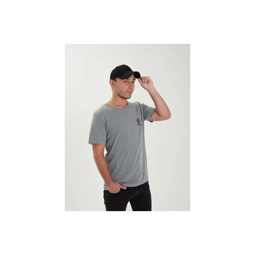 фото Футболка, размер 50, серый без бренда