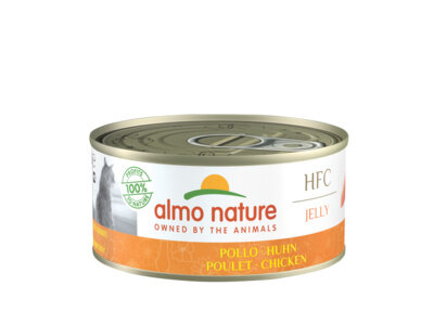 Almo Nature Консервы для Кошек с Курицей в желе (HFC - Jelly - Chicken ) 5132H, 0,150 кг