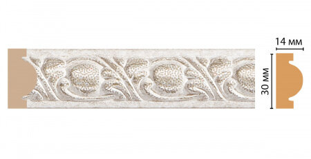 Молдинг Decomaster 157-19DДМ В30хШ13хД2400 мм / Декомастер.