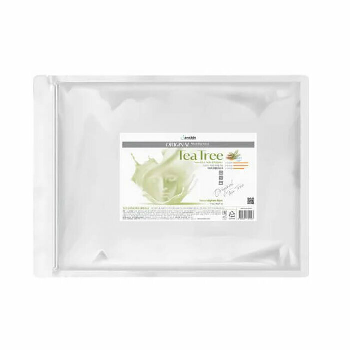 ANSKIN Альгинатная маска с экстрактом чайного дерева для проблемной кожи, противовоспалительная 500 г Original Teatree Modeling Mask