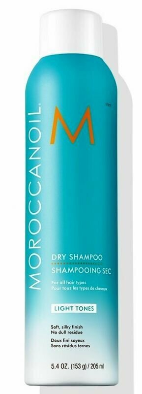 Moroccanoil Dry Shampoo Light Tones - Сухой шампунь для светлых тонов волос 205 мл