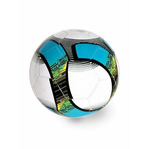 Мяч футбольный 2х-слойный, размер 5, 1 шт.