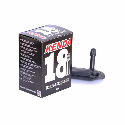 Камера велосипедная KENDA 18x1,25-1,50, автониппель 35мм