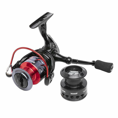 фото Катушка ikumi 3000f 4+1 подшип + зап. шпуля (n-fsp-ik3000f-s) nisus