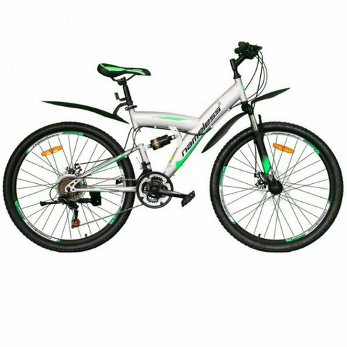 Велосипед 26 Nameless V6200D-GR/GN(21), серый/зелёный (2022)