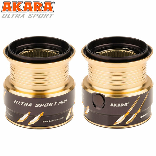 шпуля для катушки siweida golden в ассорт Шпуля Akara для катушки Ultra Sport 1000