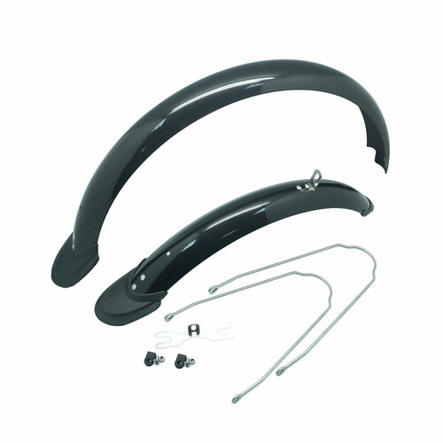 Китайские производители Крылья ПВХ с одинарными стойками 58мм 20 чёр 1720₽