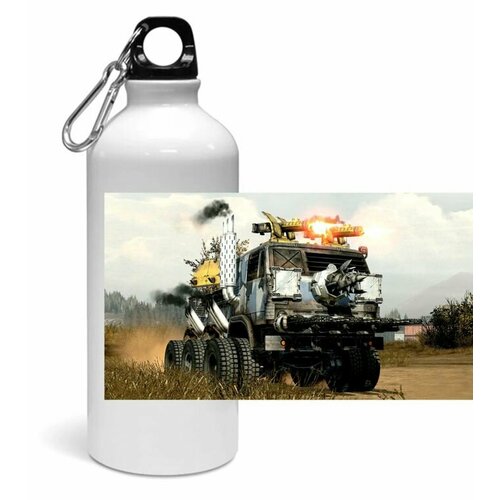 фото Спортивная бутылка по игре crossout, кроссаут №7 migom