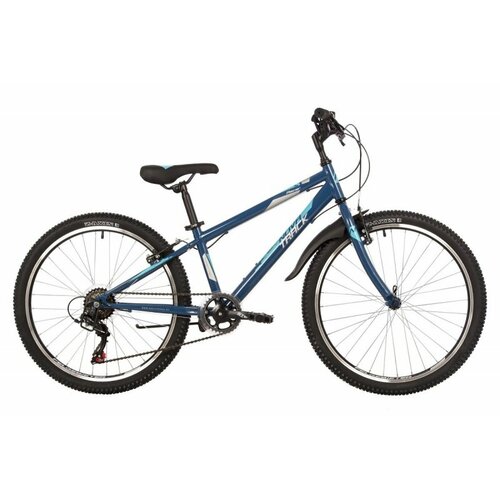 Велосипед 24 Novatrack RACER (6-ск.) Синий/зеленый (рама 12) DGN23