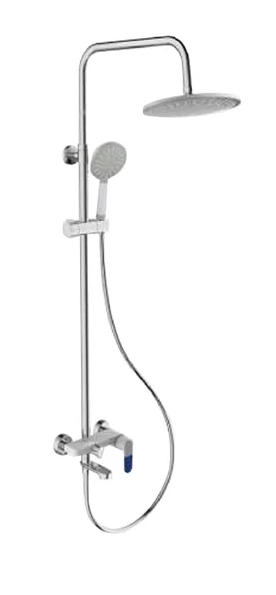F2434 Душевая система белый/ хром