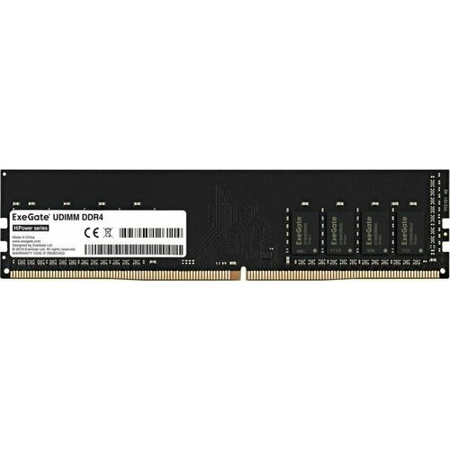 Оперативная память 8Gb DDR4 3200MHz ExeGate HiPower (EX293814RUS)