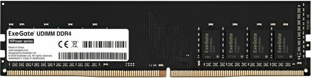 Оперативная память 8Gb DDR4 3200MHz ExeGate HiPower (EX293814RUS)