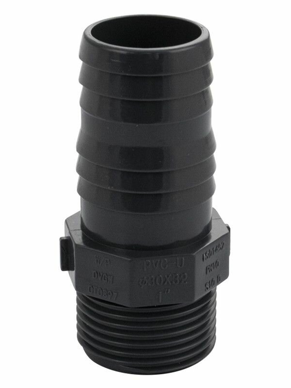 фото Штуцер 1" п/п из АБС - пластика