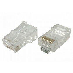 Rexant Коннектор 05-1021 Джек RJ-45 8P8C CAT 5e 100 шт.