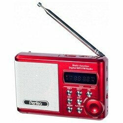 Perfeo Радиоприемник мини-аудио Sound Ranger, FM MP3 USB microSD In Out ридер, BL-5C 1000mAh красный PF-SV922RED Pf 3182