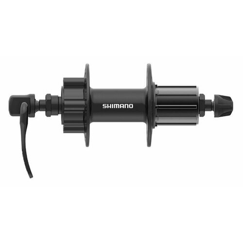 фото Втулка задн. 36h shimano tx506 алюм. 8/9/10 ск. с эксц. черная инд. уп. 6 болт. efhtx506aza