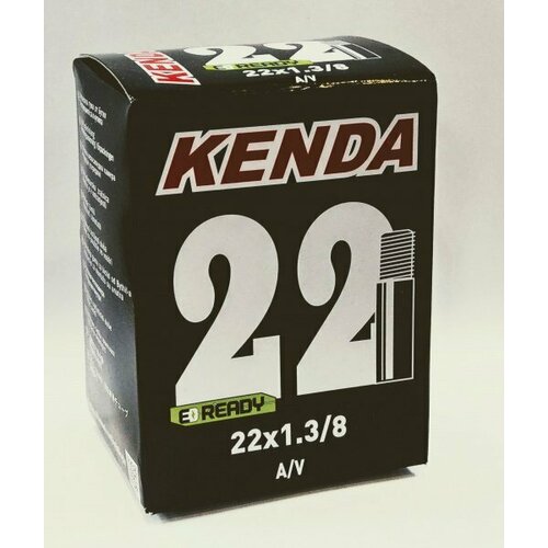 Камера 22x1⅜ AV авто 5-514466 узкая для вело/инв. колясок KENDA камера kenda 22 авто узкая 22х1 3 8 для вело и инвалидных колясок