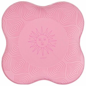 Коврик под колени для йоги Sangh Sun, 20 см х 20 см, цвет розовый