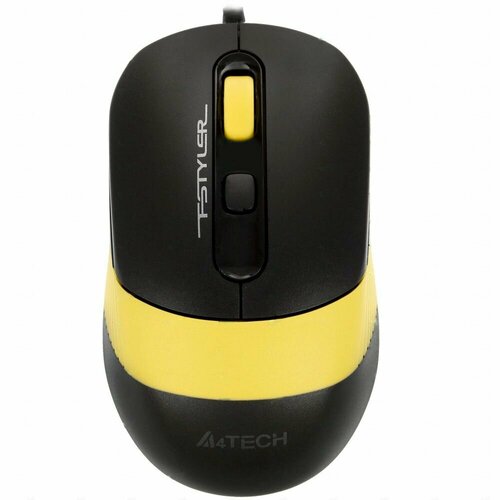 Мышь проводная A4Tech Fstyler FM10 черный 340000₽