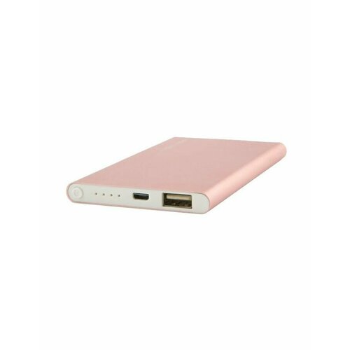 Внешний аккумулятор Red Line J01 4000 mAh металл розовое золото под принты 86400₽