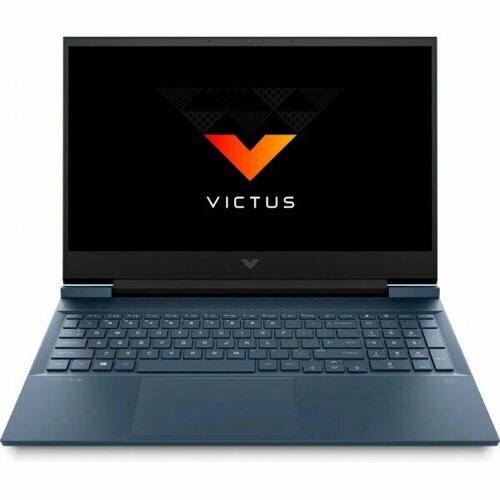 Ноутбук HP Victus 16-e1016ci Ryzen 7 6800H 16Gb SSD512Gb NVIDIA GeForce RTX 3050 Ti 4Gb 16.1 IPS FHD (1920x1080) Free DOS blue WiFi BT Cam (6G6Y7EA)