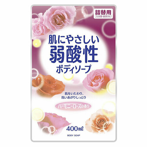 Мягкое мыло для тела ROCKET SOAP слабощелочное, с ароматом розы