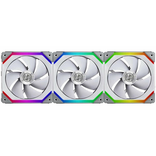 Вентилятор для корпуса LIAN LI UNI Fan ALV2 120 Triple White aRGB PWM 120mm 2000RPM (3pcs) (G99.12ALV3W.00)