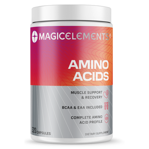 Аминокислоты Magic Elements Amino Acids + витамины 320 капсул