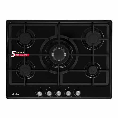 Газовая варочная поверхность Simfer H70W51B522 газ-контроль WOK конфорка 2948000₽