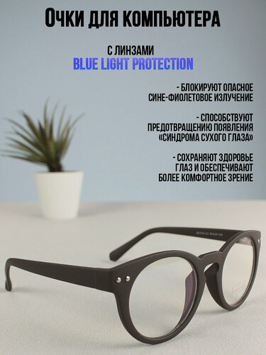 Изображение товара Очки для компьютера LECTIO RISUS BLF018C3 имиджевые защитные