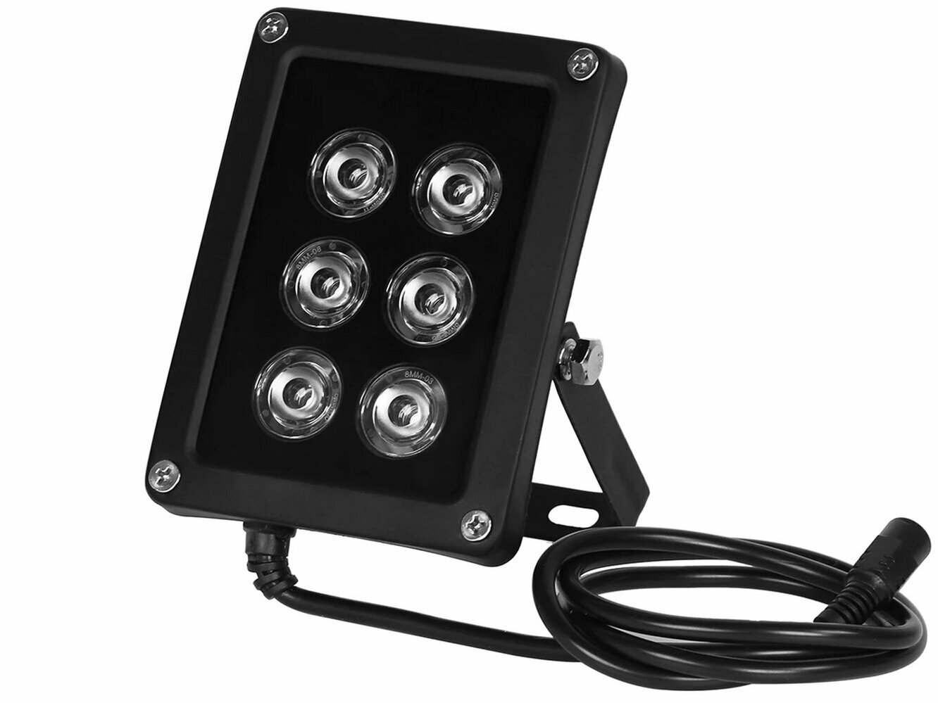 ИК-прожектор для камер видеонаблюдения - KDM-6045С (металлический корпус IP-65 6 светодиодов - до 60 метров)