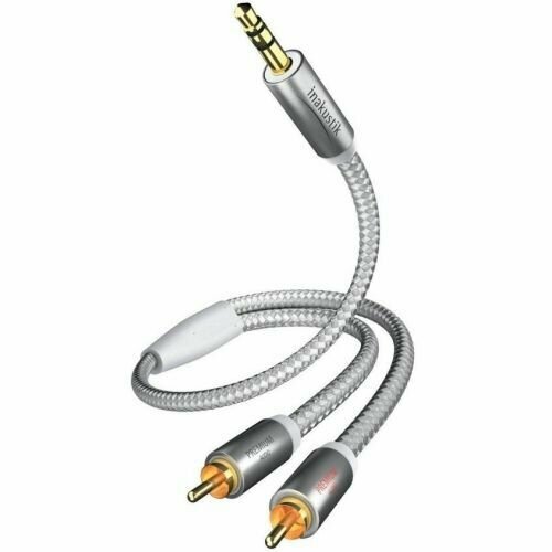 Inakustik Premium MP3 3.5 mm 2RCA 1.5 m кабель межблочный