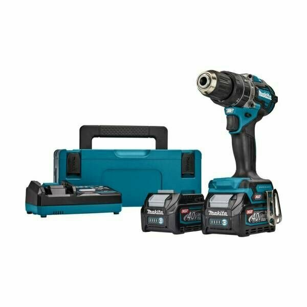 Аккумуляторная дрель-шуруповерт Makita HP002GD201 ударная - фото №18