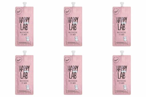 Маска для кожи вокруг глаз HAPPY LAB, Moisturizing Eye Mask, увлажняющая, 20 мл, 6 уп