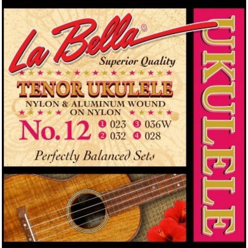 LA BELLA 12 Струны для укулеле тенор