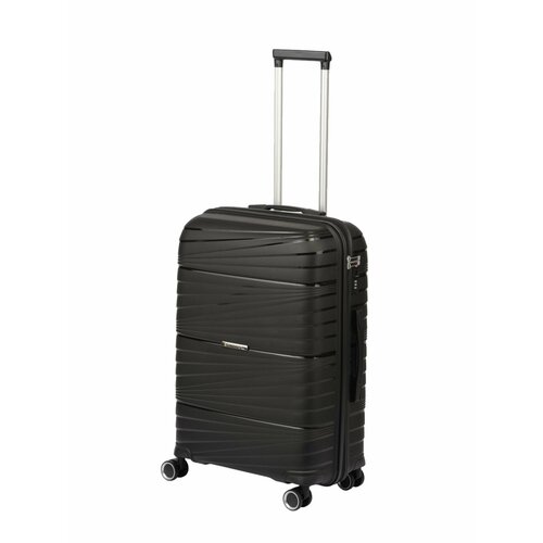 фото Чемодан sun voyage, 70 л, размер m, черный