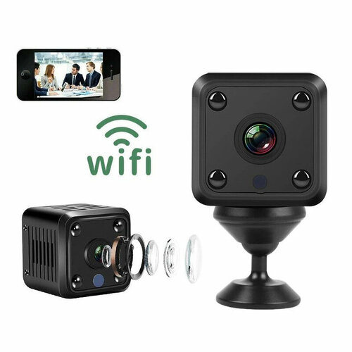 Миниатюрная видеокамера экшн VNG11 Wi-Fi ночная съемка микрофон 159000₽