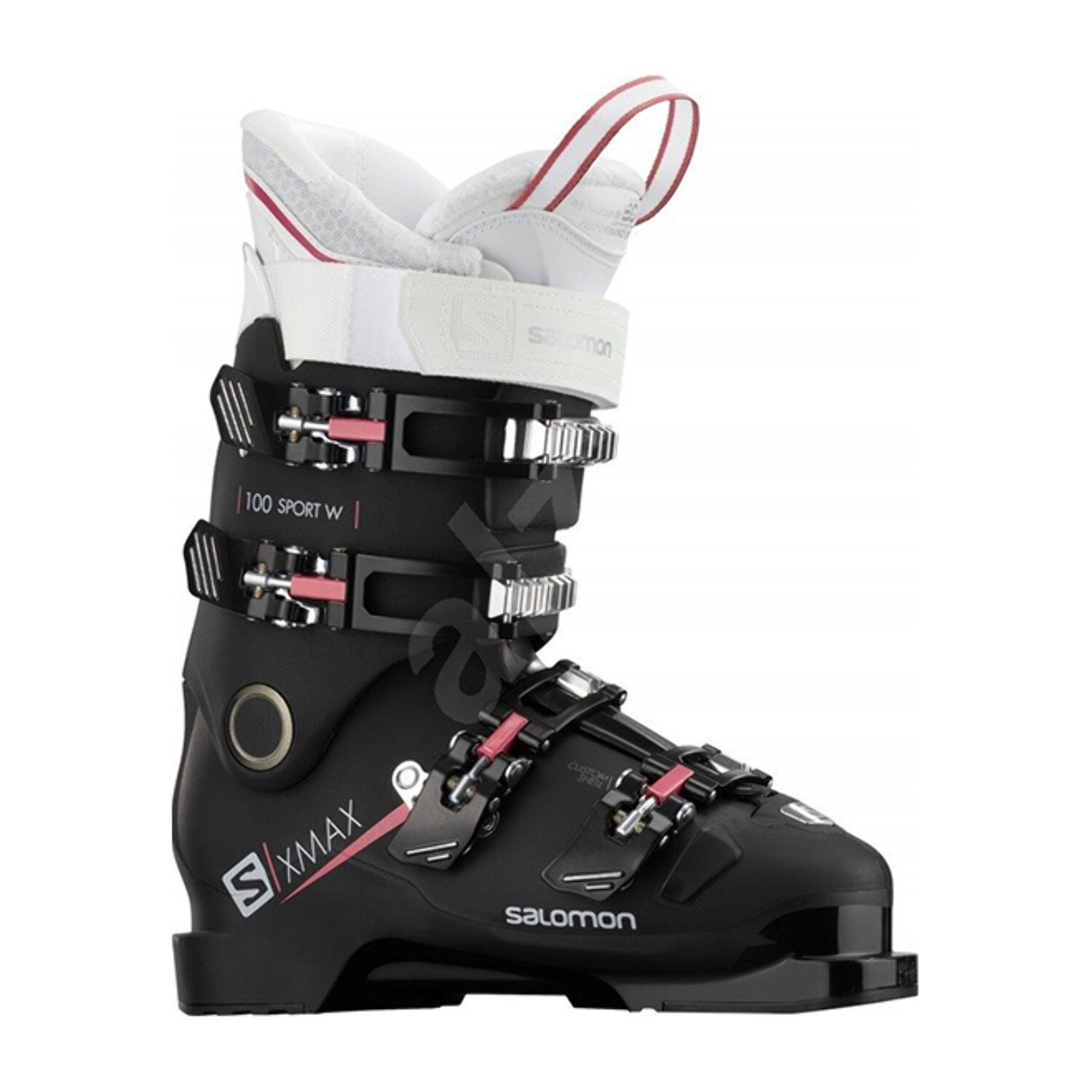Горнолыжные ботинки Salomon X Max 100 W Sport Black/White/Pink 19/20
