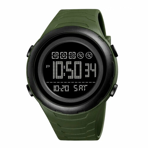 skmei мужские часы skmei 1426bbw Наручные часы SKMEI, зеленый