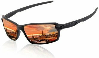 Очки солнцезащитные мужские, с поляризацией , антибликовые HD Glasses Black защита UV400