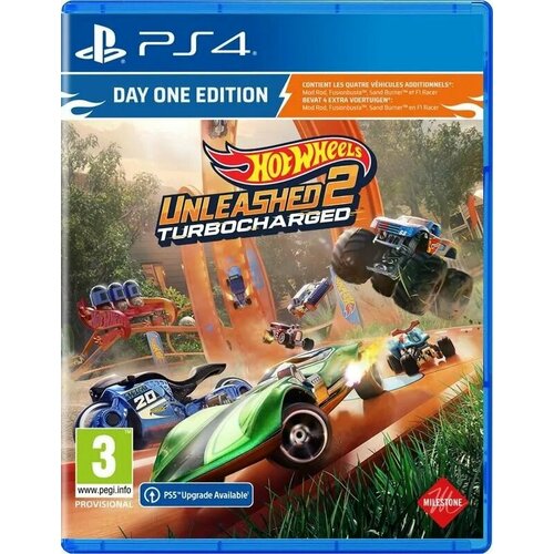 Игра Hot Wheels Unleashed 2 - Turbocharged Day One Edition (PlayStation 4, Английская версия) игра для playstation 4 fury unleashed bang edition