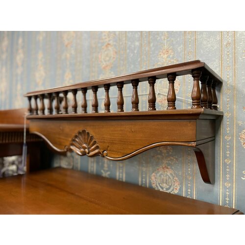 Полка PRS 29 Индонезия из массива красного дерева 30х75х20см