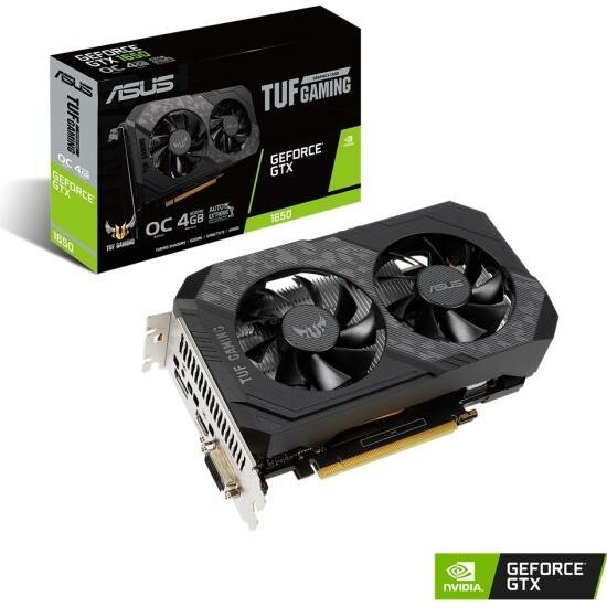 Видеокарта ASUS GeForce GTX 1650 TUF GAMING OC P V2 4Gb (TUF-GTX1650-O4GD6-P-V2-GAMING)