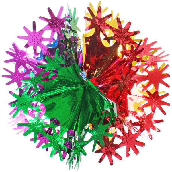 Украшение фольгированное «Волшебный шар» d-30 см, Мультицвет