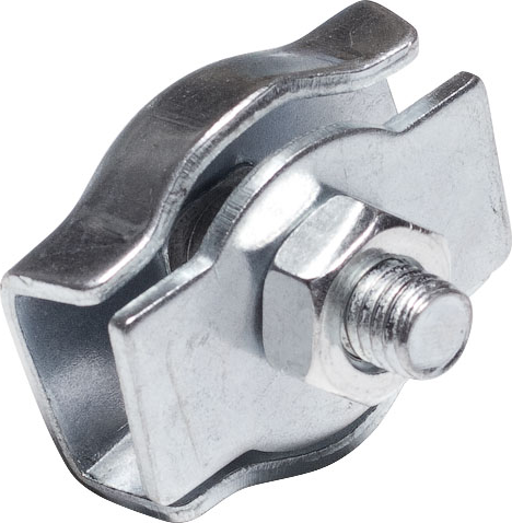 Зажим для троса одинарный 3 мм simplex 4 шт в зип-локе STARFIX SMM1-88671-4