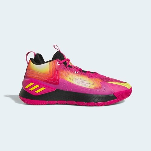 Кроссовки adidas D Rose Son of Chi II, полнота 10, размер 9UK, оранжевый, красный кроссовки adidas полнота 10 размер 9uk черный