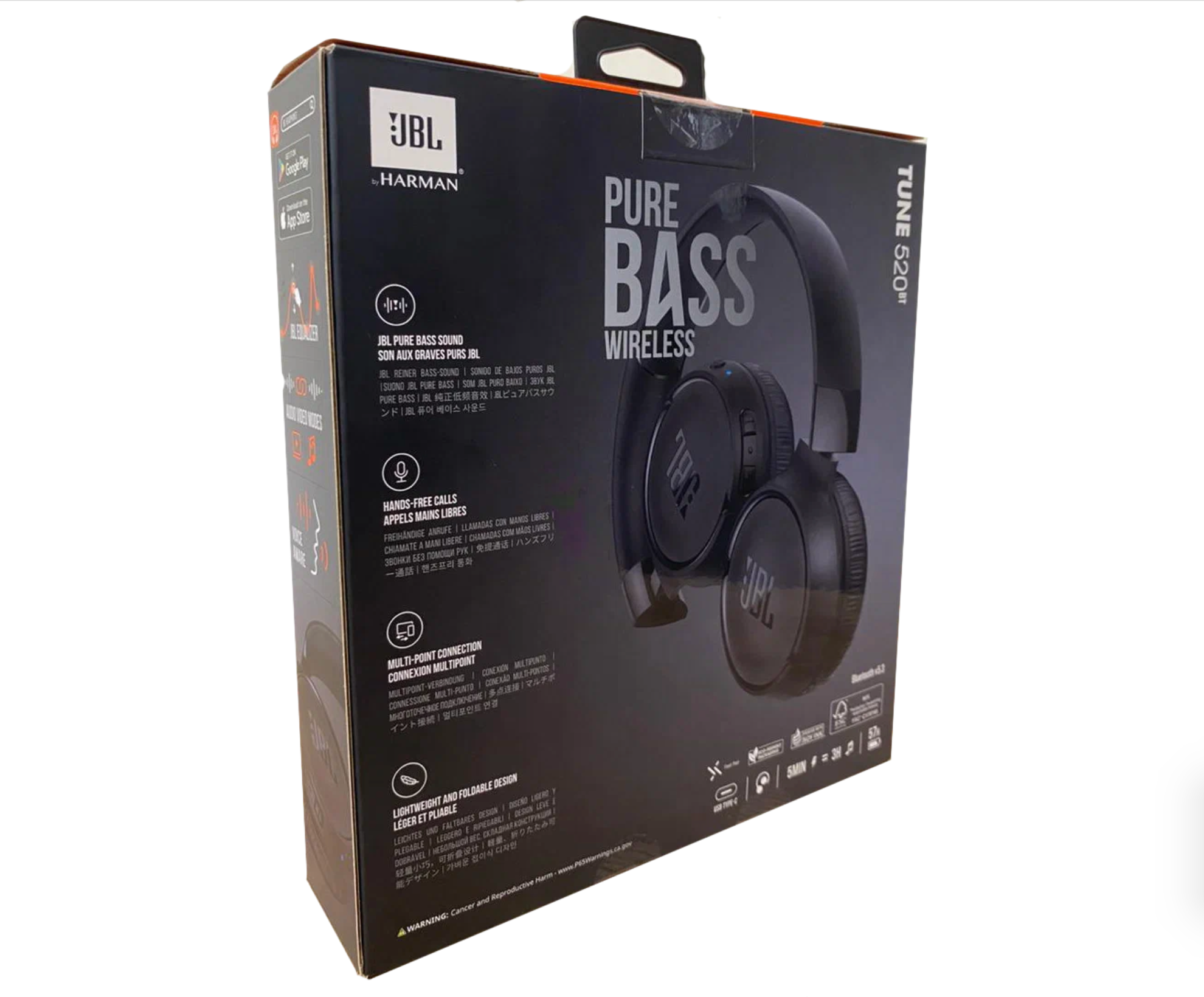 Наушники JBL Tune 520BT, black - фото №18