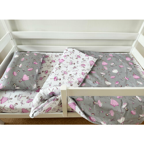 Комплект детского белья 160х70 см ТД-1 Постельное белье детское 70х160 с простыней на резинке 2050₽