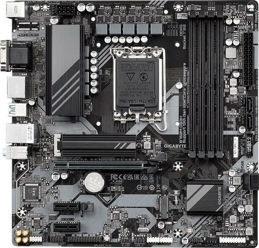 Материнская плата GIGABYTE B760M DS3H