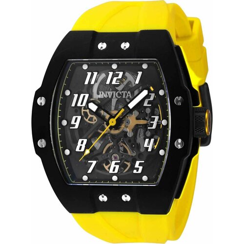 фото Наручные часы invicta, желтый, черный